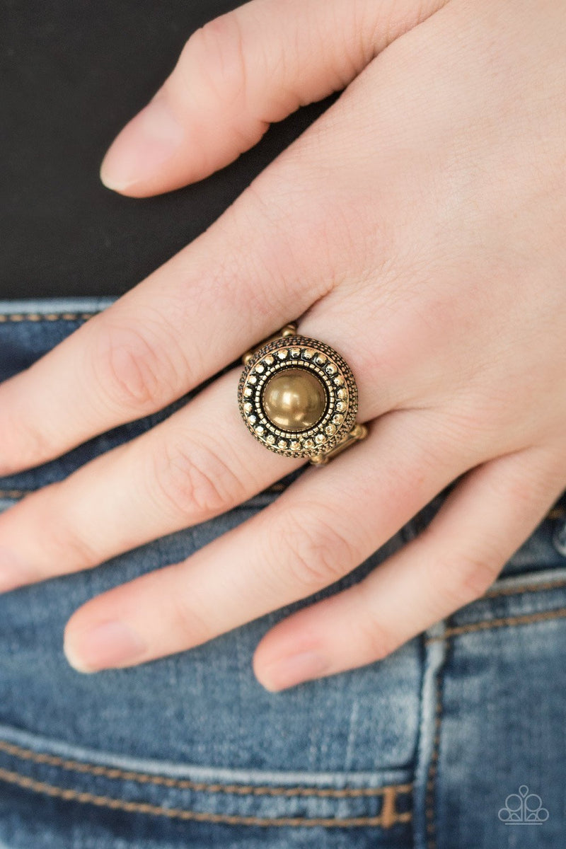 Bronx Beauty ~ Brass Ring