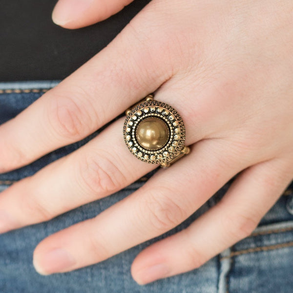 Bronx Beauty ~ Brass Ring