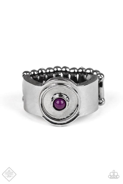 Can't Bead That ~ Purple Ring