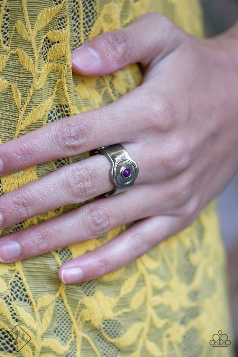 Can't Bead That ~ Purple Ring