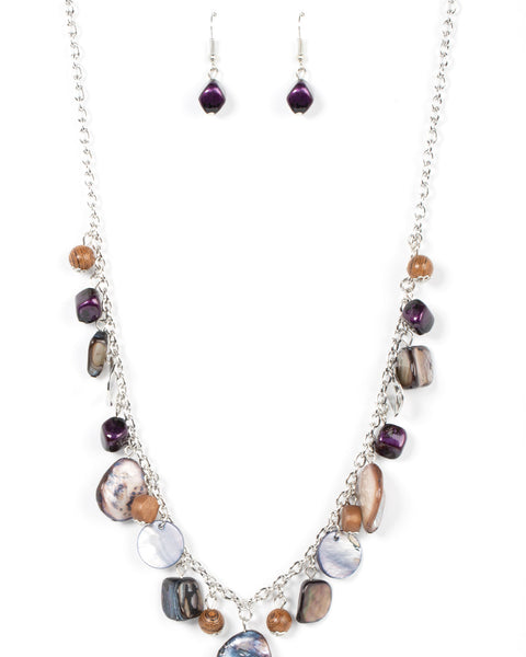 Caribbean Charisma ~ Purple Necklace