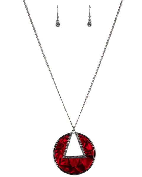 Chromatic Couture ~ Red Necklace