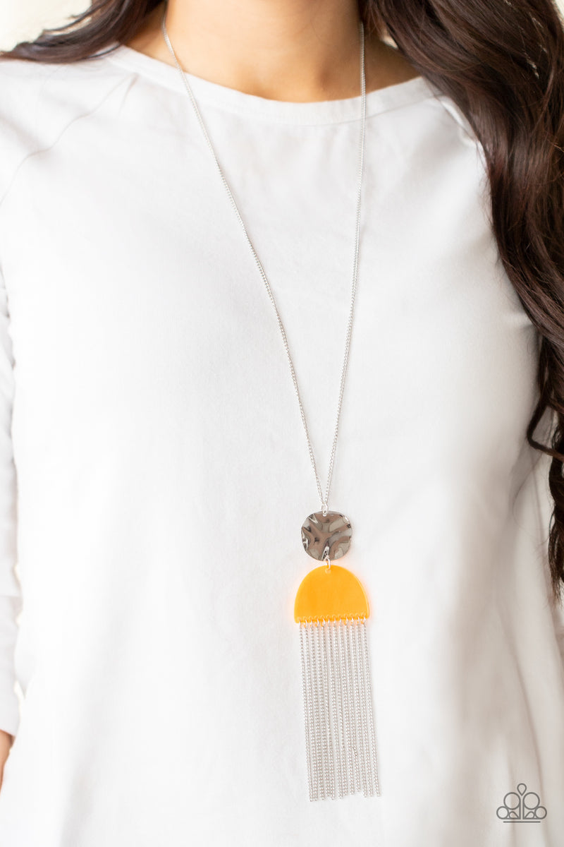 Color Me Neon ~ Orange Necklace