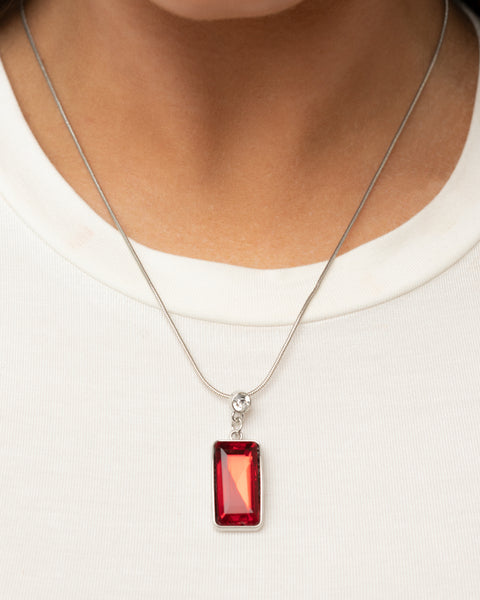 Cosmic Curator ~ Red Necklace