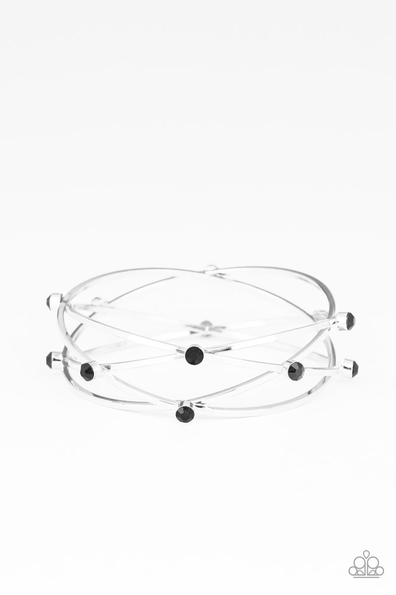 Cosmic Sparkle ~ Black Bracelet