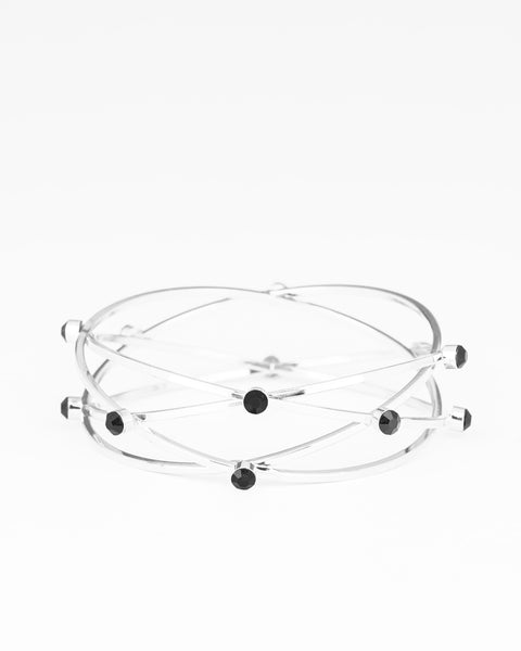 Cosmic Sparkle ~ Black Bracelet