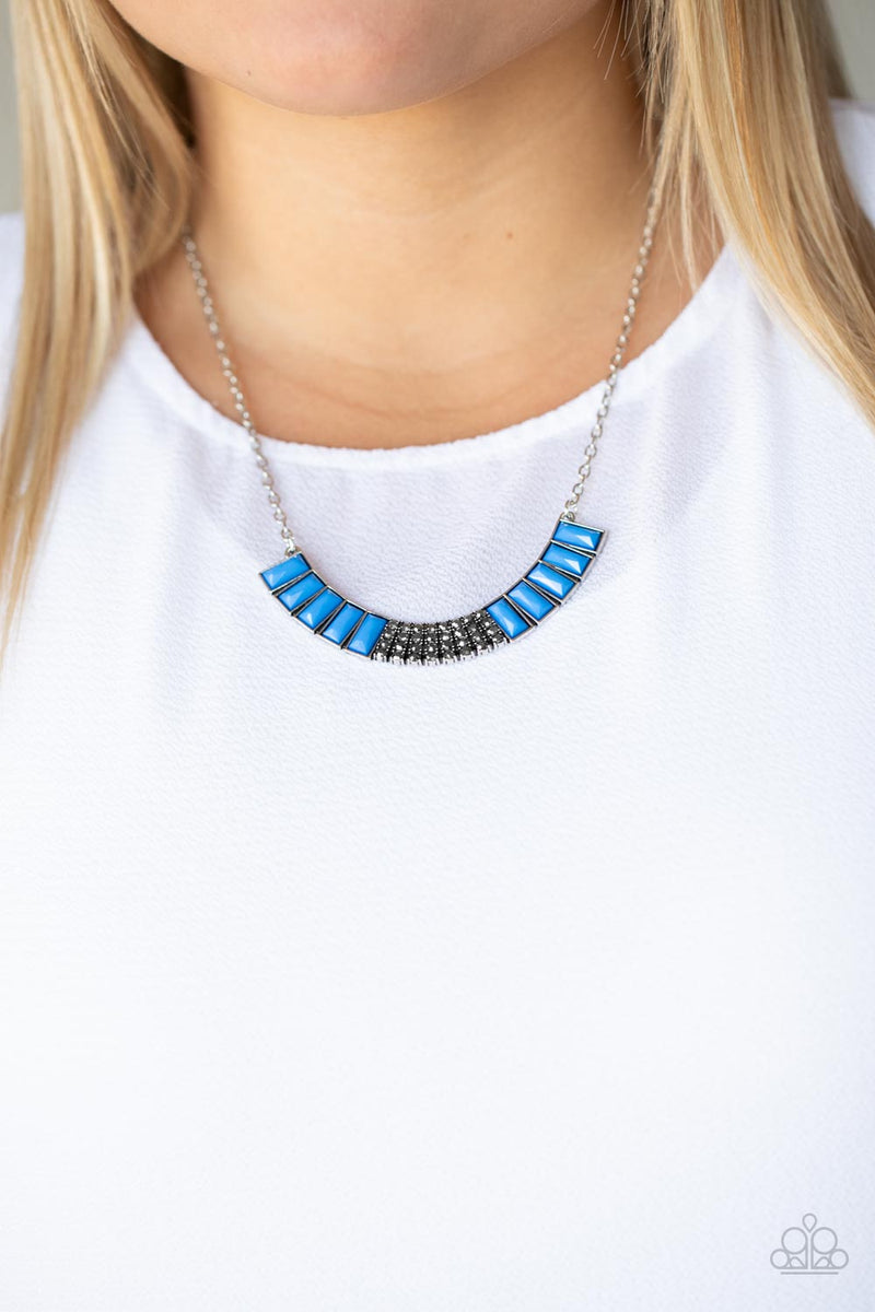 Coup De MANE ~ Blue Necklace