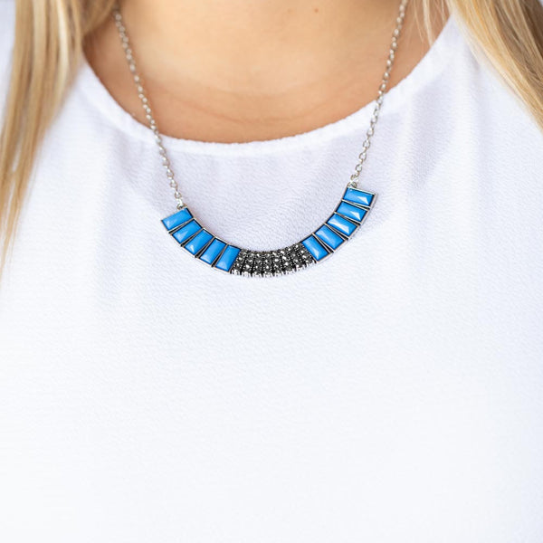 Coup De MANE ~ Blue Necklace