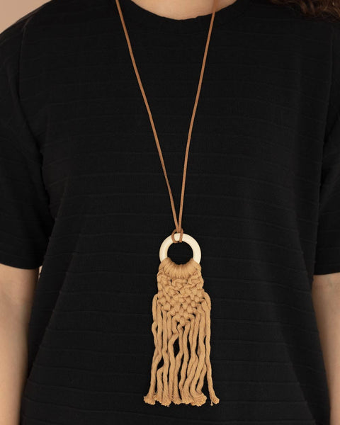Crafty Couture ~ Brown Necklace