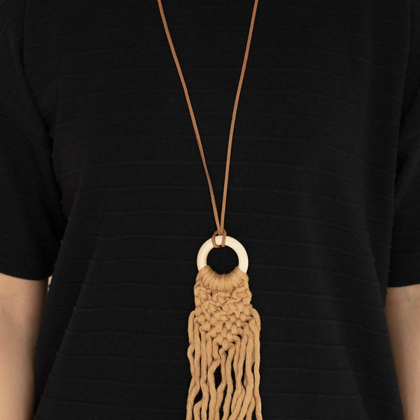 Crafty Couture ~ Brown Necklace