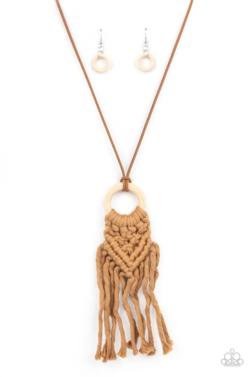 Crafty Couture ~ Brown Necklace