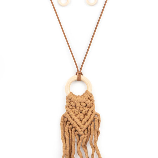 Crafty Couture ~ Brown Necklace