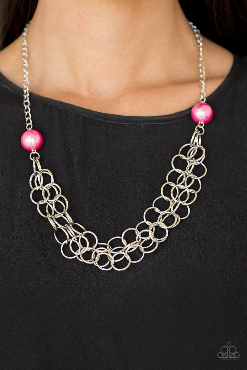 Daring Diva ~ Pink Necklace