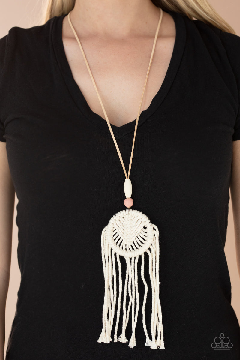 Desert Dreamscape ~ Pink Necklace