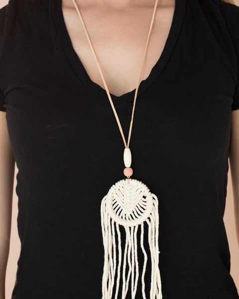 Desert Dreamscape ~ Pink Necklace