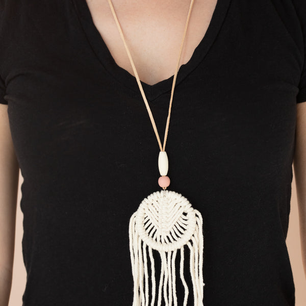 Desert Dreamscape ~ Pink Necklace