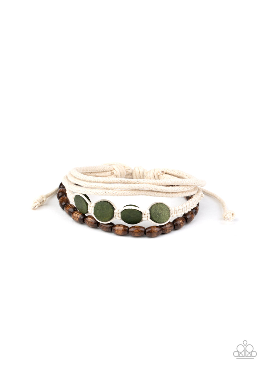 Dream Beach House ~ Green Bracelet