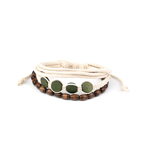 Dream Beach House ~ Green Bracelet
