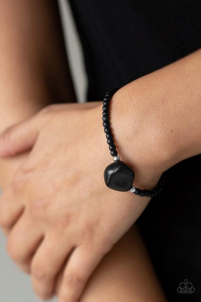 Eco Eccentricity ~ Black Bracelet