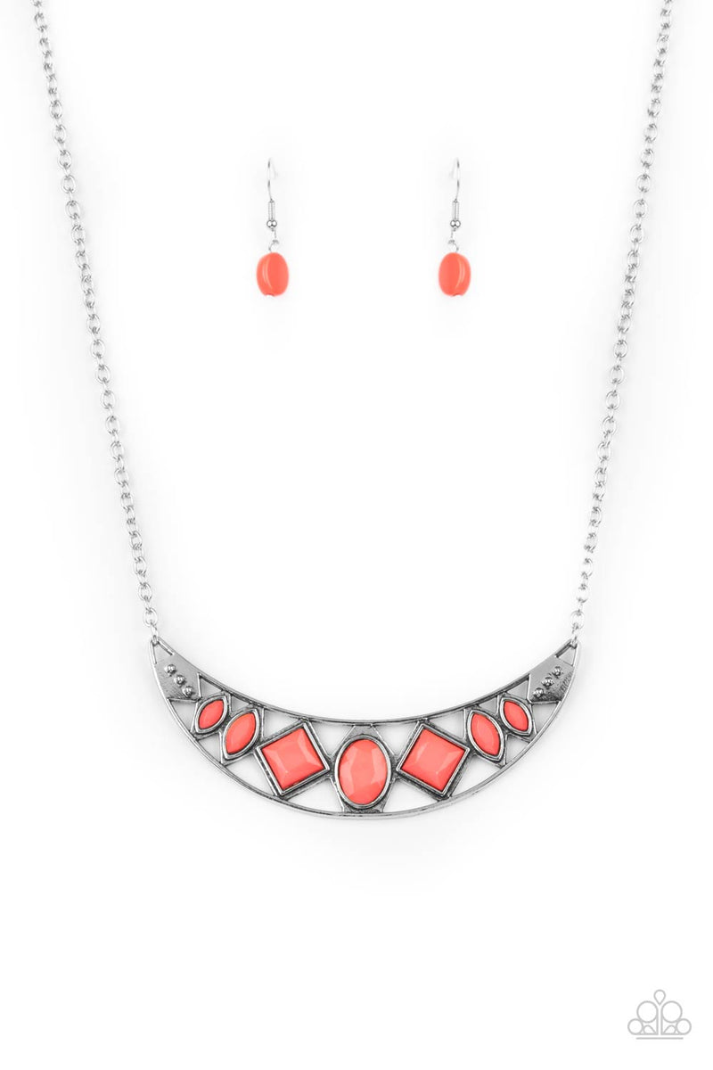 Emblazoned Era ~ Pink Necklace