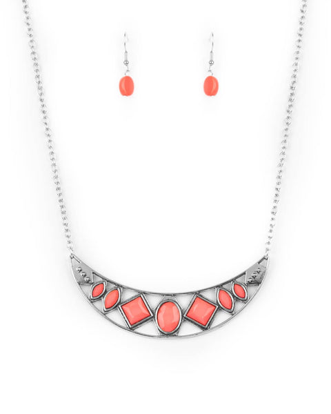 Emblazoned Era ~ Pink Necklace