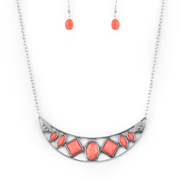 Emblazoned Era ~ Pink Necklace
