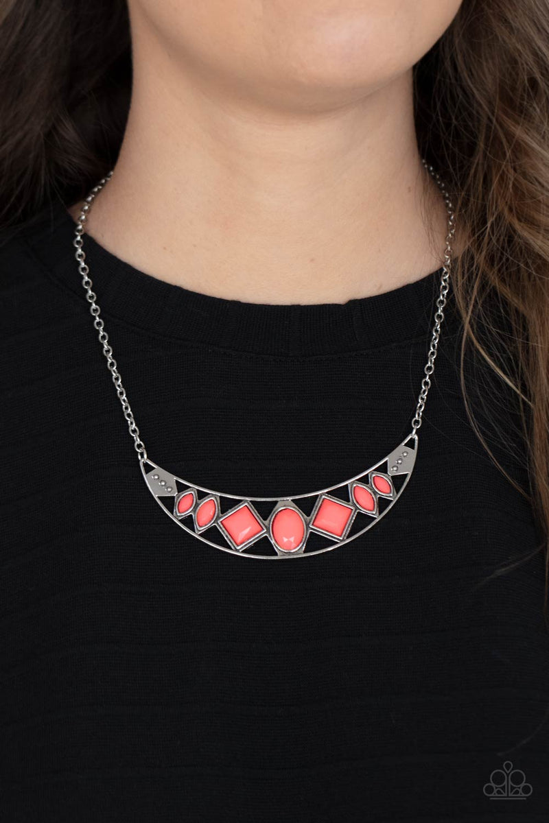 Emblazoned Era ~ Pink Necklace