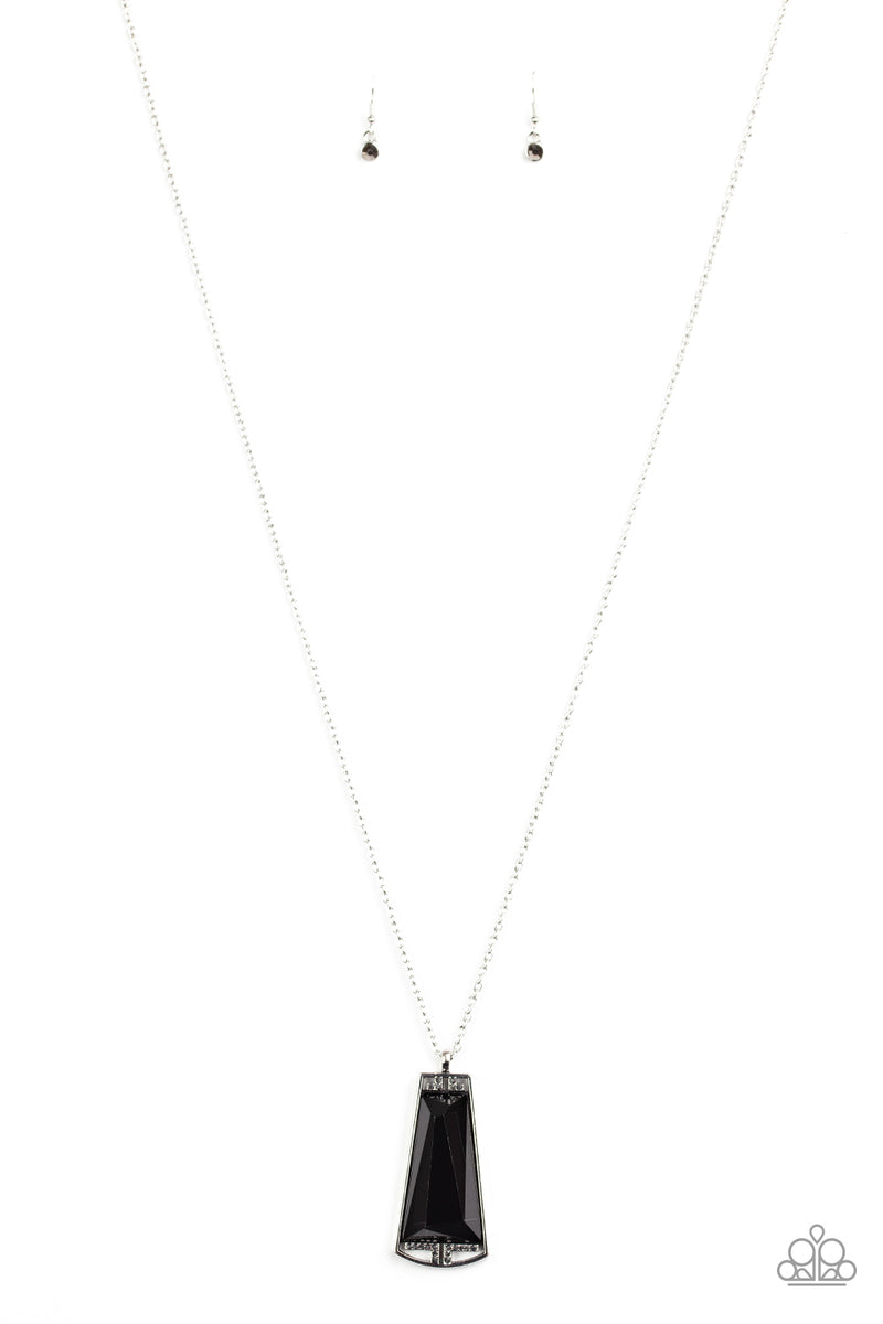 Empire State Elegance ~ Black Necklace
