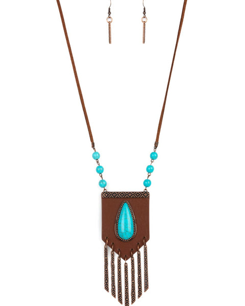 Enchantingly Tribal ~ Copper Necklace
