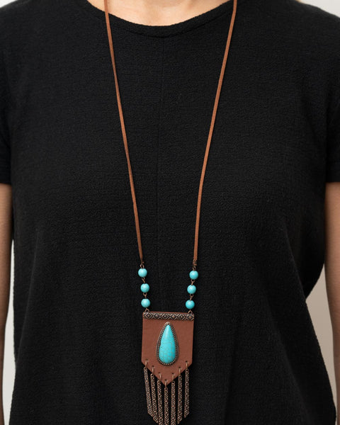 Enchantingly Tribal ~ Copper Necklace