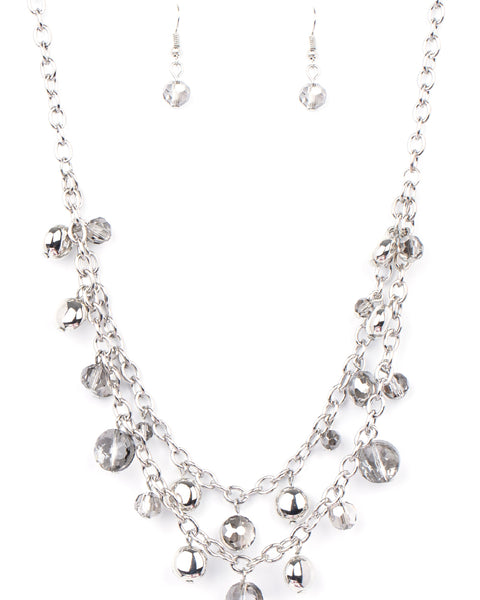 Ethereally Ensconced ~ Silver Necklace