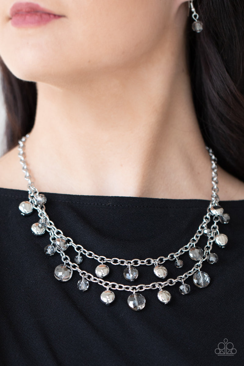 Ethereally Ensconced ~ Silver Necklace