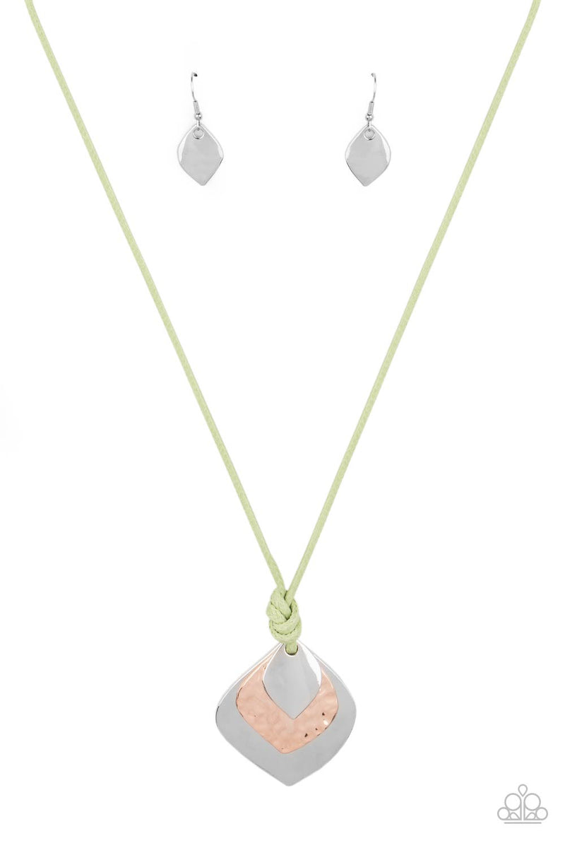 Face The ARTIFACTS ~ Green Necklace