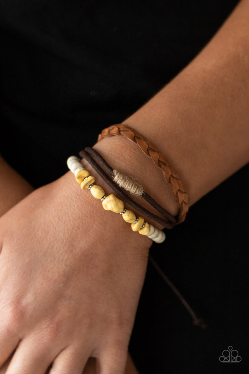 Far Out Wayfair ~ Yellow Bracelet