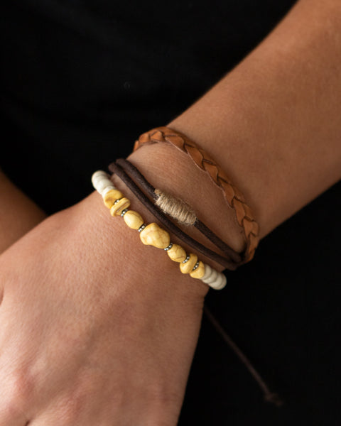 Far Out Wayfair ~ Yellow Bracelet
