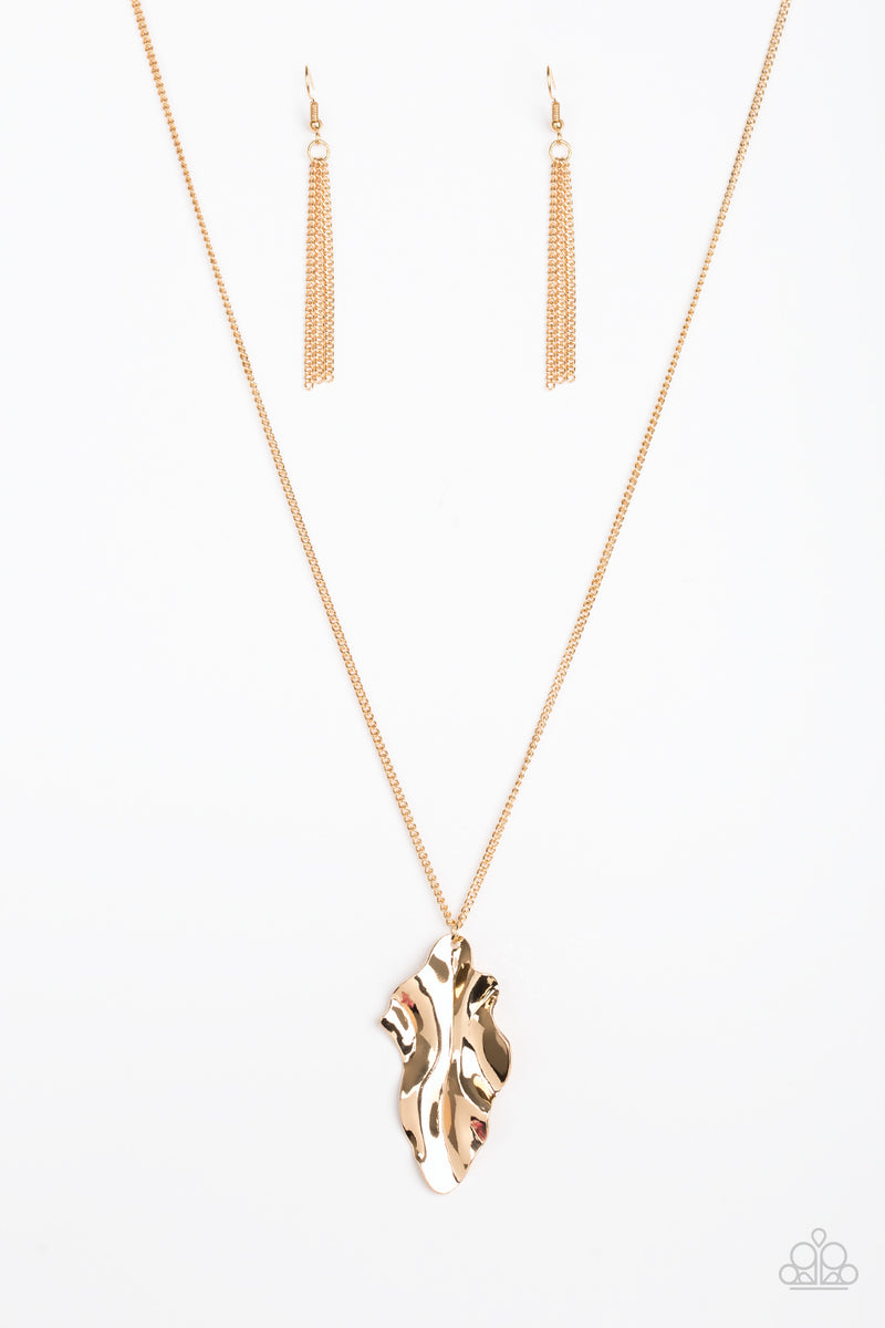 Fiercely Fall ~ Gold Necklace