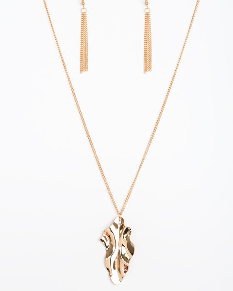 Fiercely Fall ~ Gold Necklace