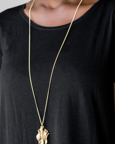 Fiercely Fall ~ Gold Necklace