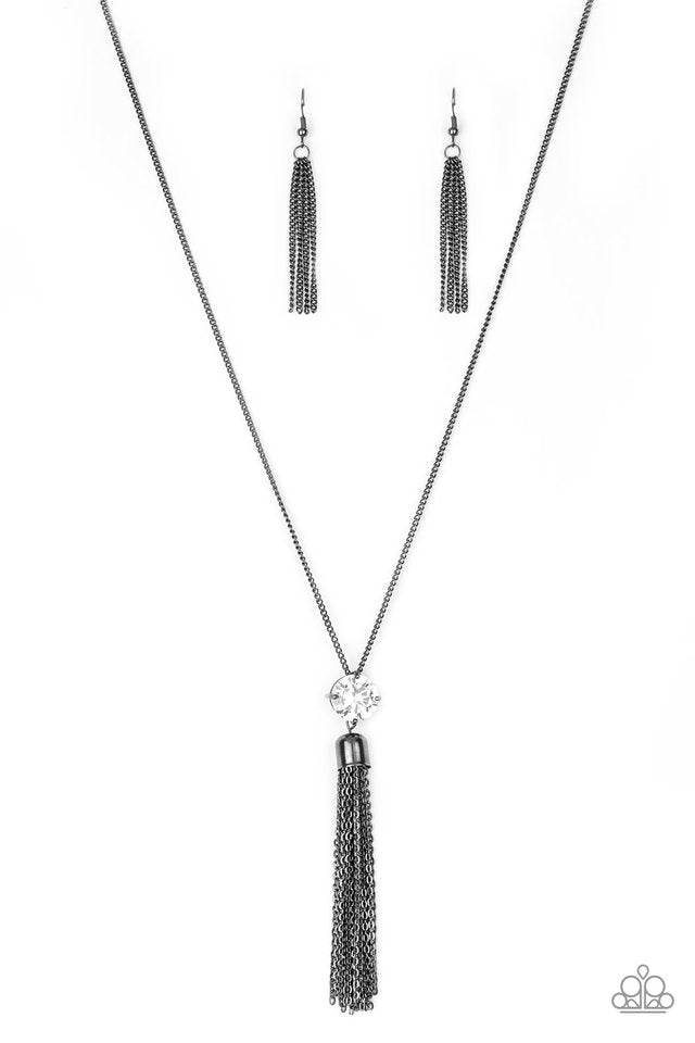 Five Alarm Firework ~ Black Necklace