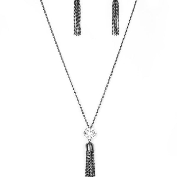 Five Alarm Firework ~ Black Necklace