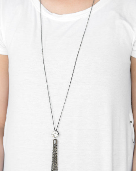 Five Alarm Firework ~ Black Necklace