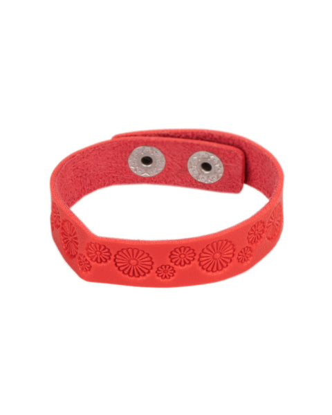 Follow The Wildflowers ~ Red Bracelet