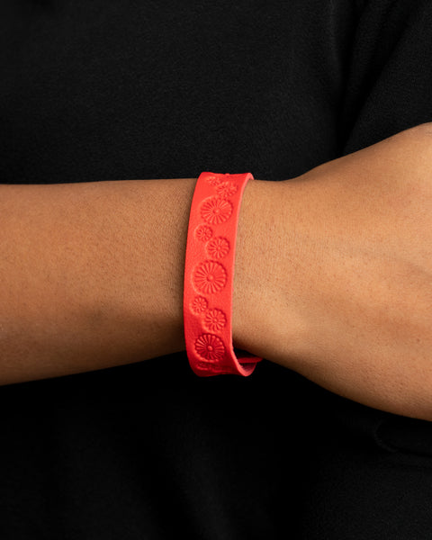 Follow The Wildflowers ~ Red Bracelet