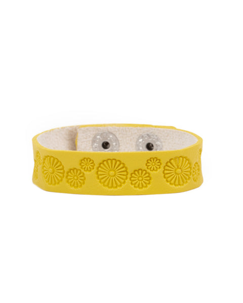 Follow The Wildflowers ~ Yellow Bracelet