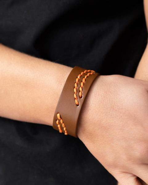 Harmonic Horizons ~ Orange Bracelet