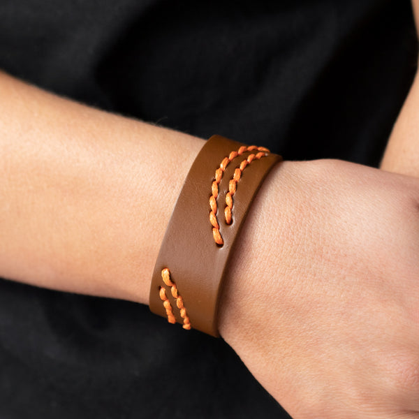 Harmonic Horizons ~ Orange Bracelet