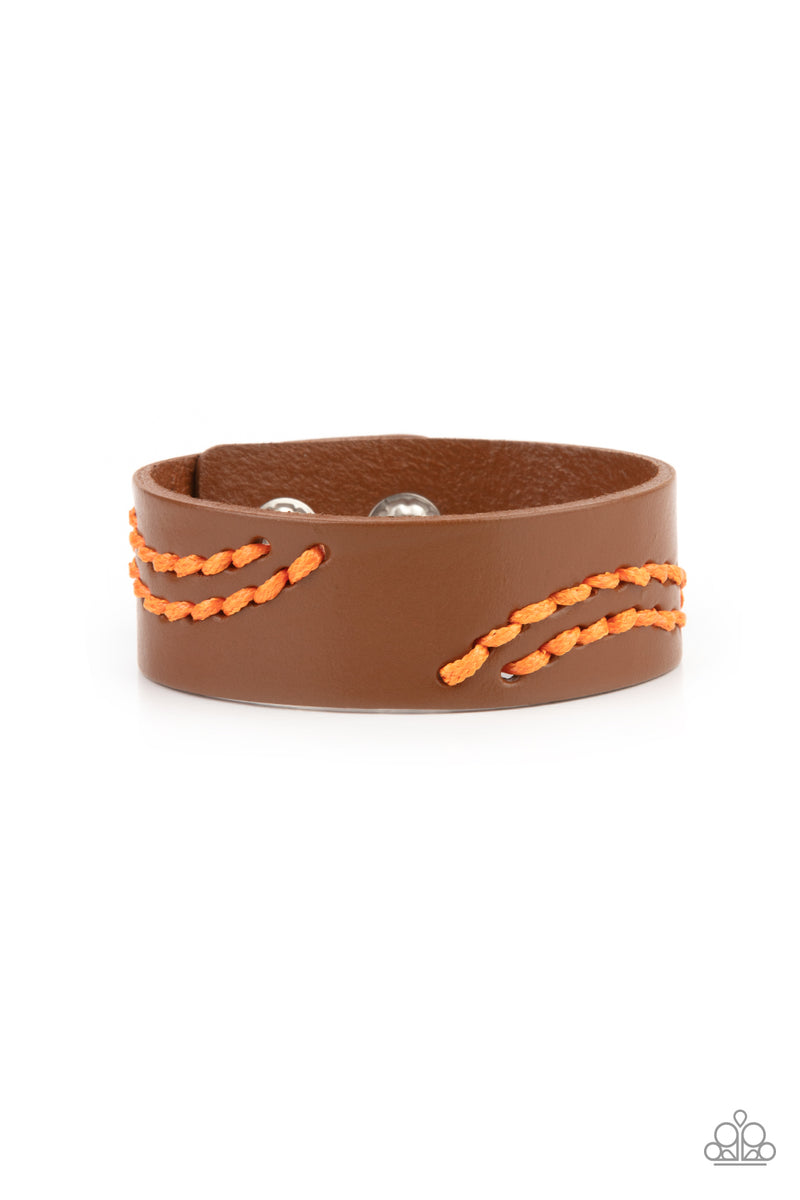 Harmonic Horizons ~ Orange Bracelet