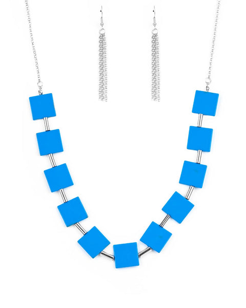 Hello, Material Girl ~ Blue Necklace