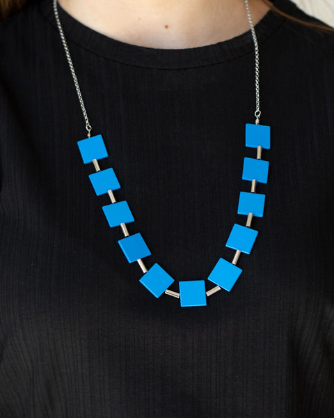 Hello, Material Girl ~ Blue Necklace