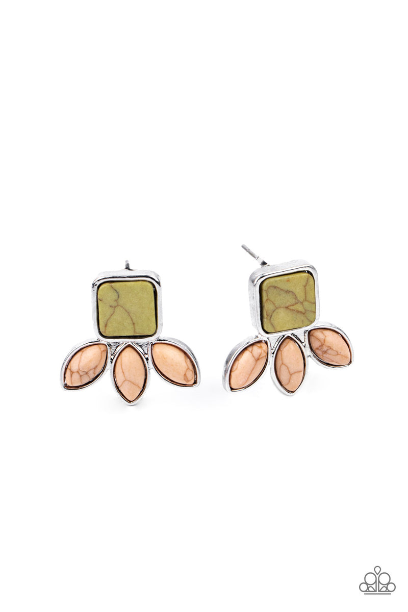 Hill Country Blossoms ~ Multi Earrings